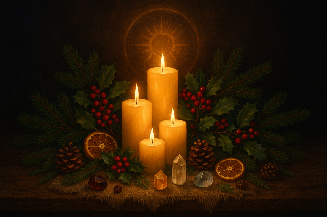 How to Set Up Your Yule Altar for the Winter Solstice