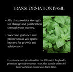 New Beginnings Candle for Motivation, Self-Discovery, and Prosperity