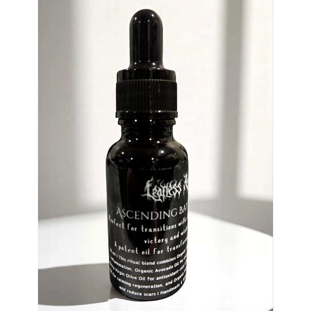 Magick oil for growth, ambition, and overcoming spiritual challenges