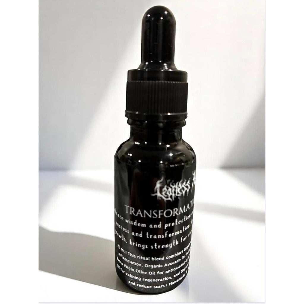 Transformation spell oil for witches seeking growth, protection, and empowerment