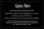 Awareness Rosemary - Bath Salt for memory, focus & spiritual cleansing