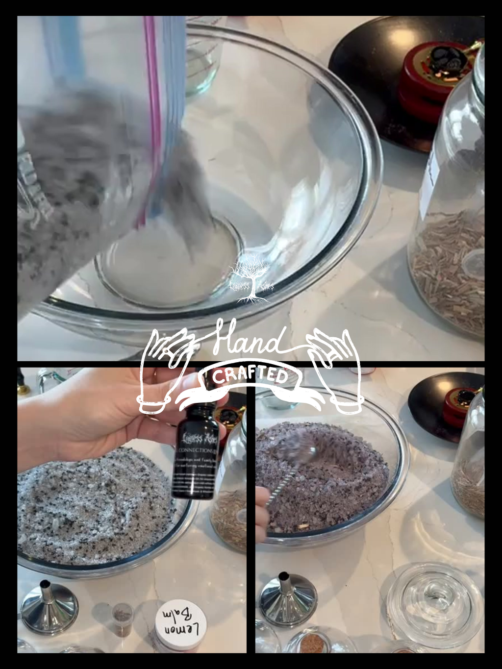 Personal Connections Lemon Balm - Bath Salt for friendship, harmony & emotional bonding
