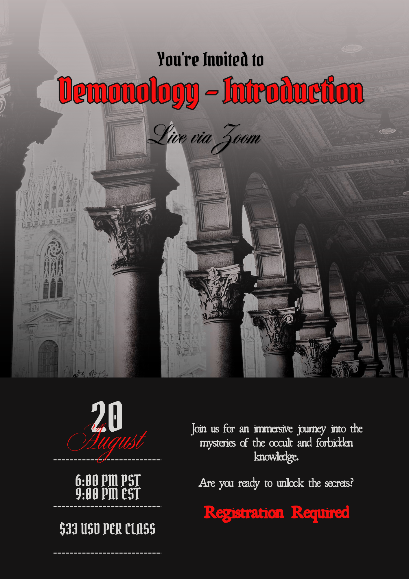 Demonology - Introduction (Aug 20th)