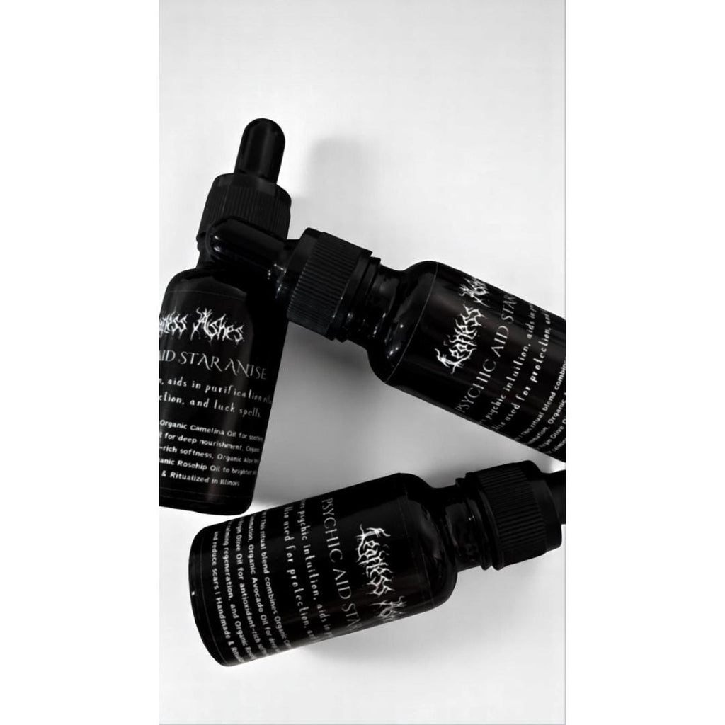 Ritual oil for psychic clarity, spiritual protection and intuitive power - Star Anise