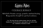 Courage Borage - Bath Salt for courage, emotional healing & spiritual resilience