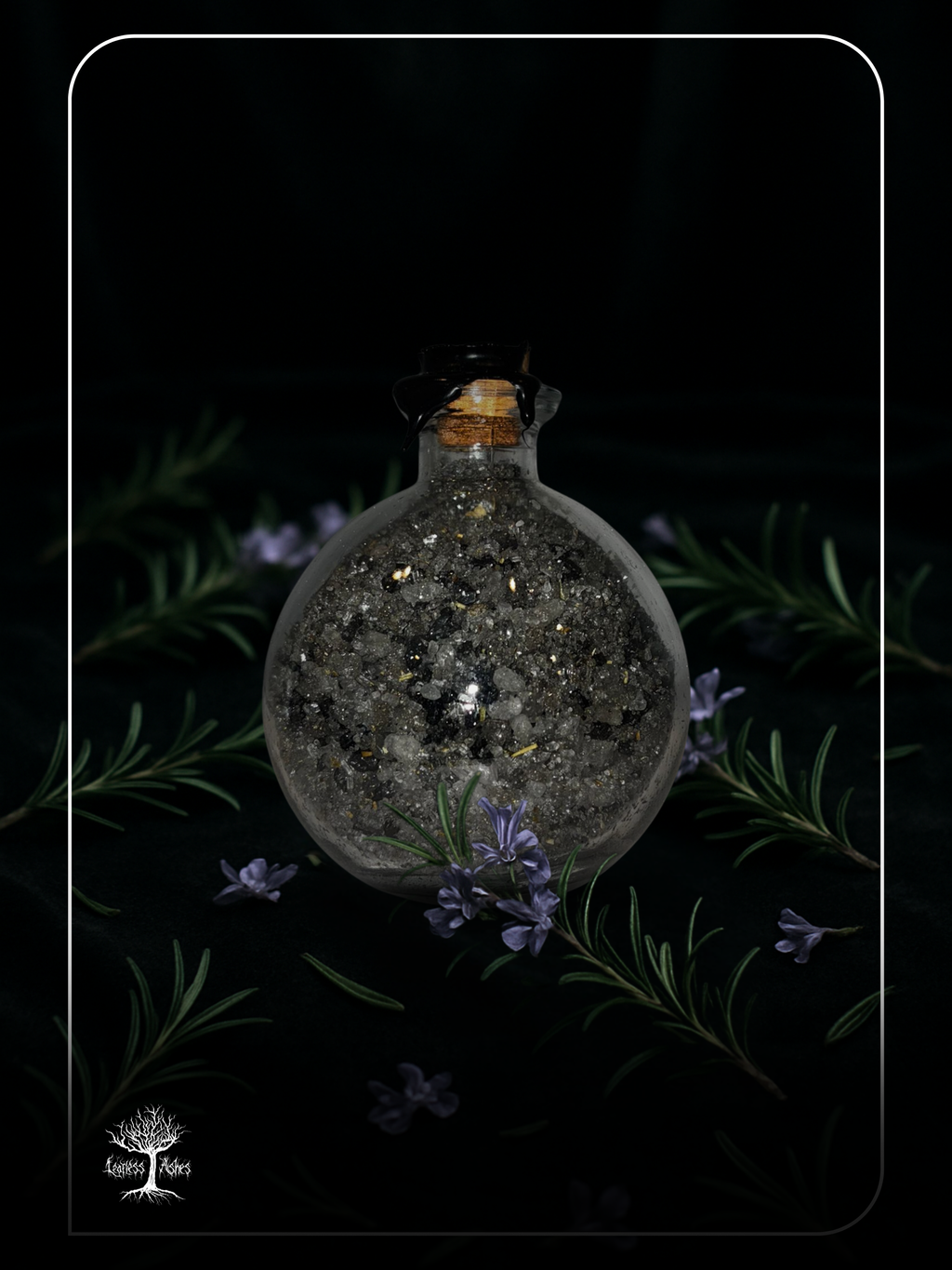 Awareness Rosemary - Bath Salt for memory, focus & spiritual cleansing