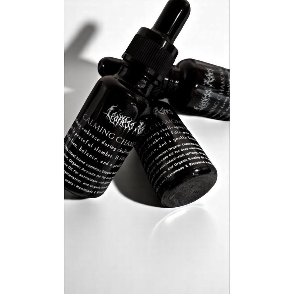 Calming anointing oil for grounding, protection, and quiet moments