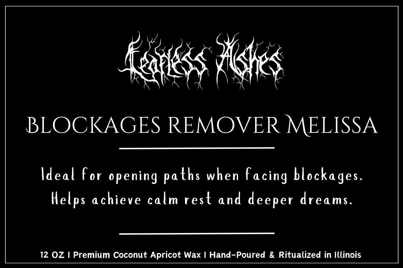 Blockage Remover Candle for Spiritual Cleansing and Path Opening