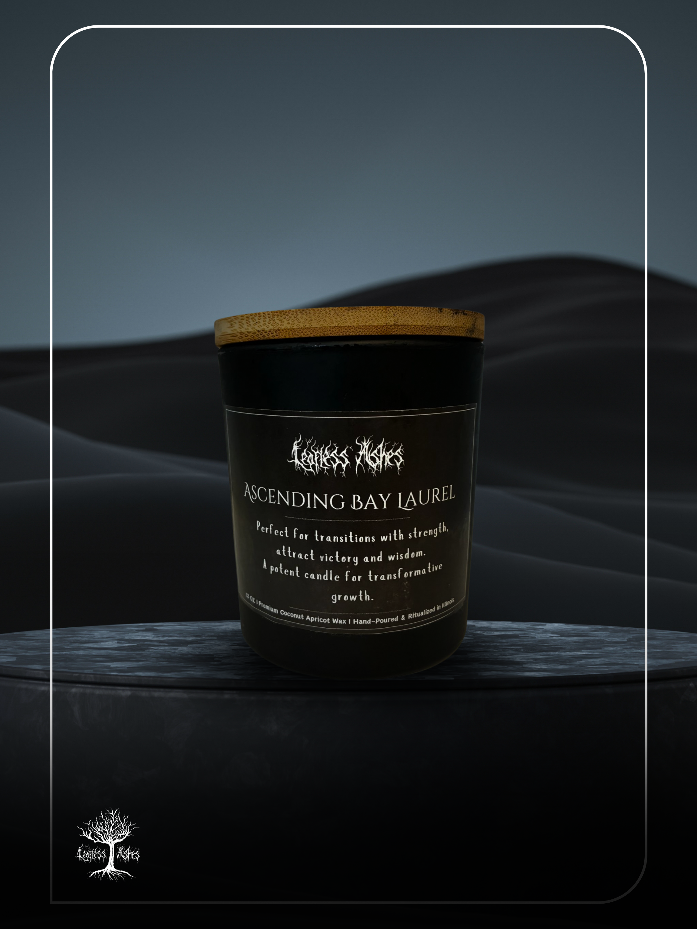 Strength and Transition Candle for Life Changes and Focus