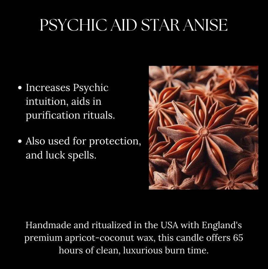 Third Eye Activation Candle for Tarot Reading, Seers, and Mediums