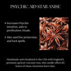 Third Eye Activation Candle for Tarot Reading, Seers, and Mediums