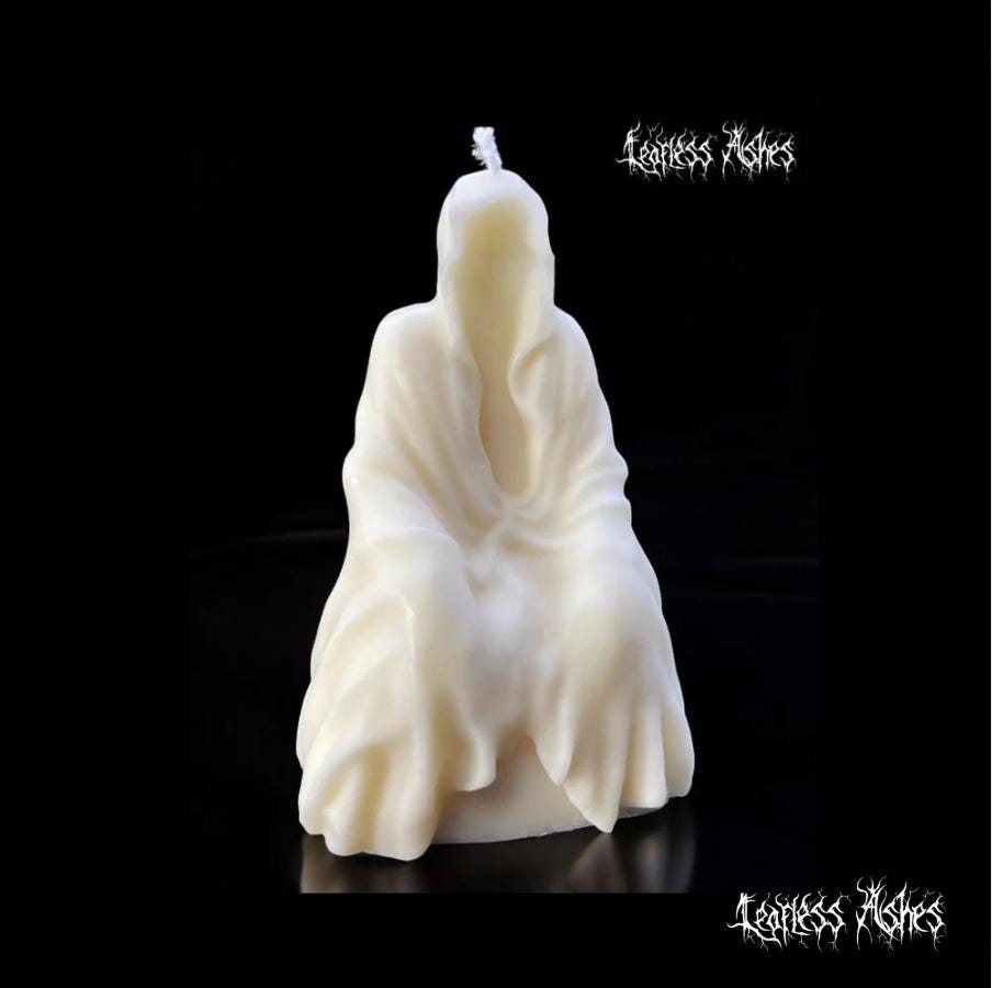 Samhain - Grim Ritual Death Energy Candle (Unscented)