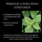 Healing Candle for Family, Friendship, and Deep Emotional Support