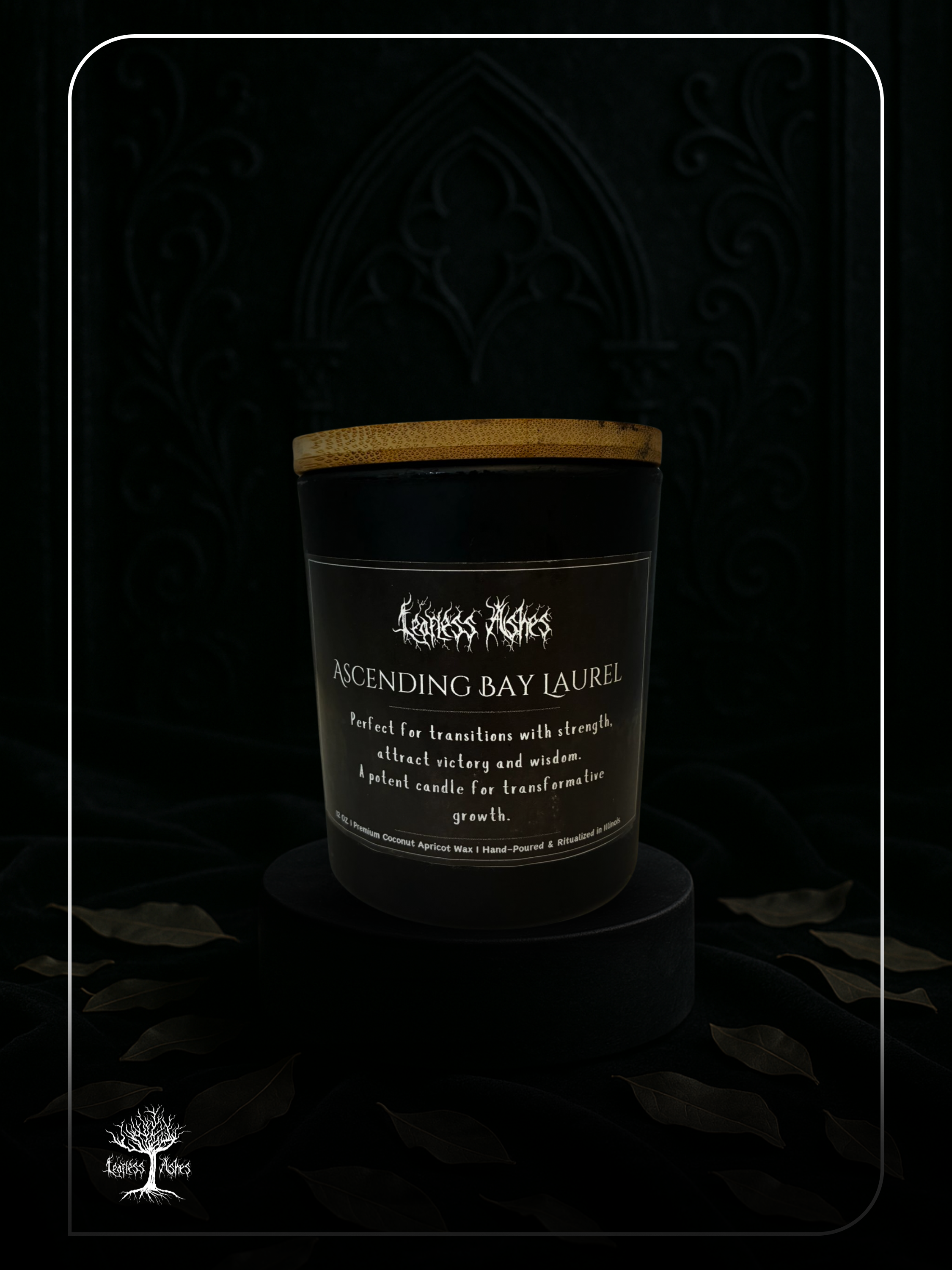 Strength and Transition Candle for Life Changes and Focus