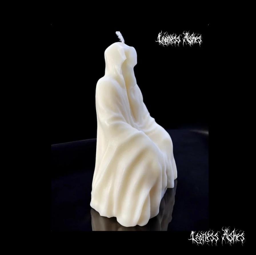 Samhain - Grim Ritual Death Energy Candle (Unscented)