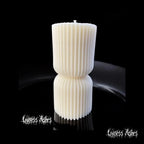 Minimalist Handmade Wax Candle for Spiritual Spaces (Unscented)