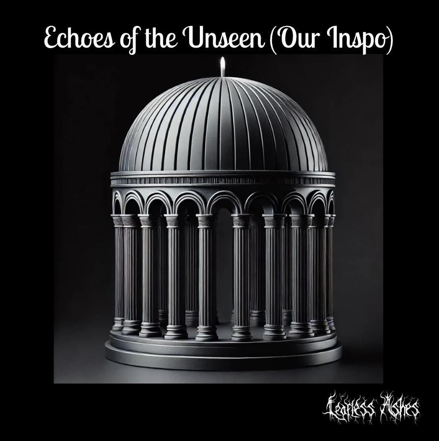 Nordic Dome Building Architectural Candle Decor (Unscented)