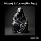 Hooded Ghost Wax Candle for Gothic Witchy Decor (Unscented)