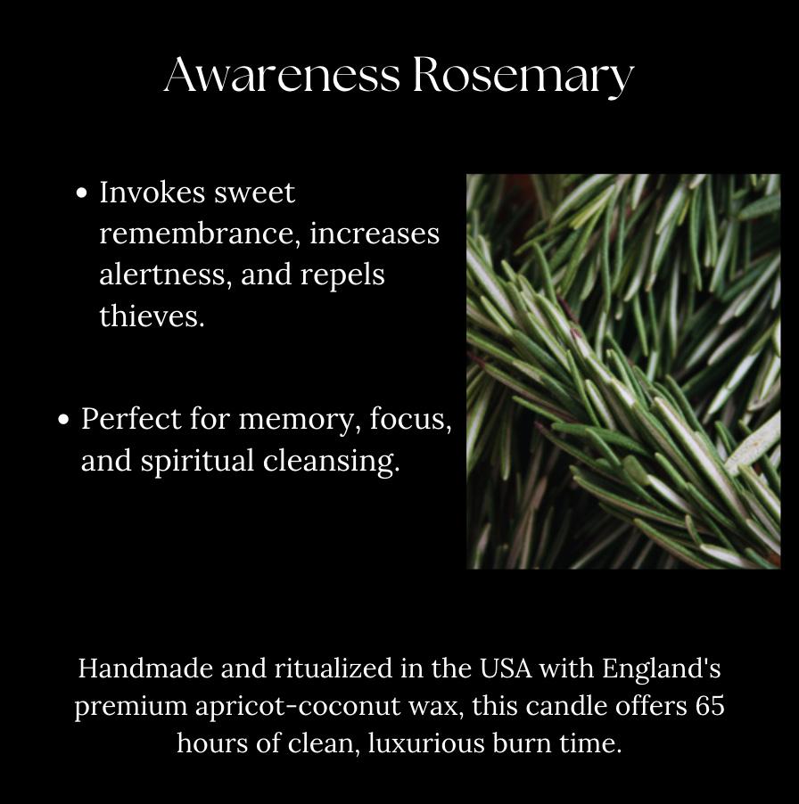 Memory Keeper: Focus and Awareness ritual candle