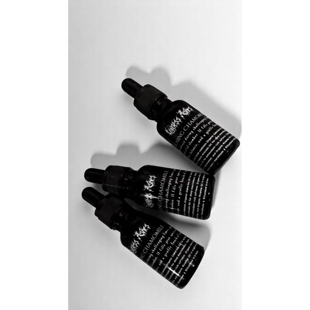 Calming anointing oil for grounding, protection, and quiet moments