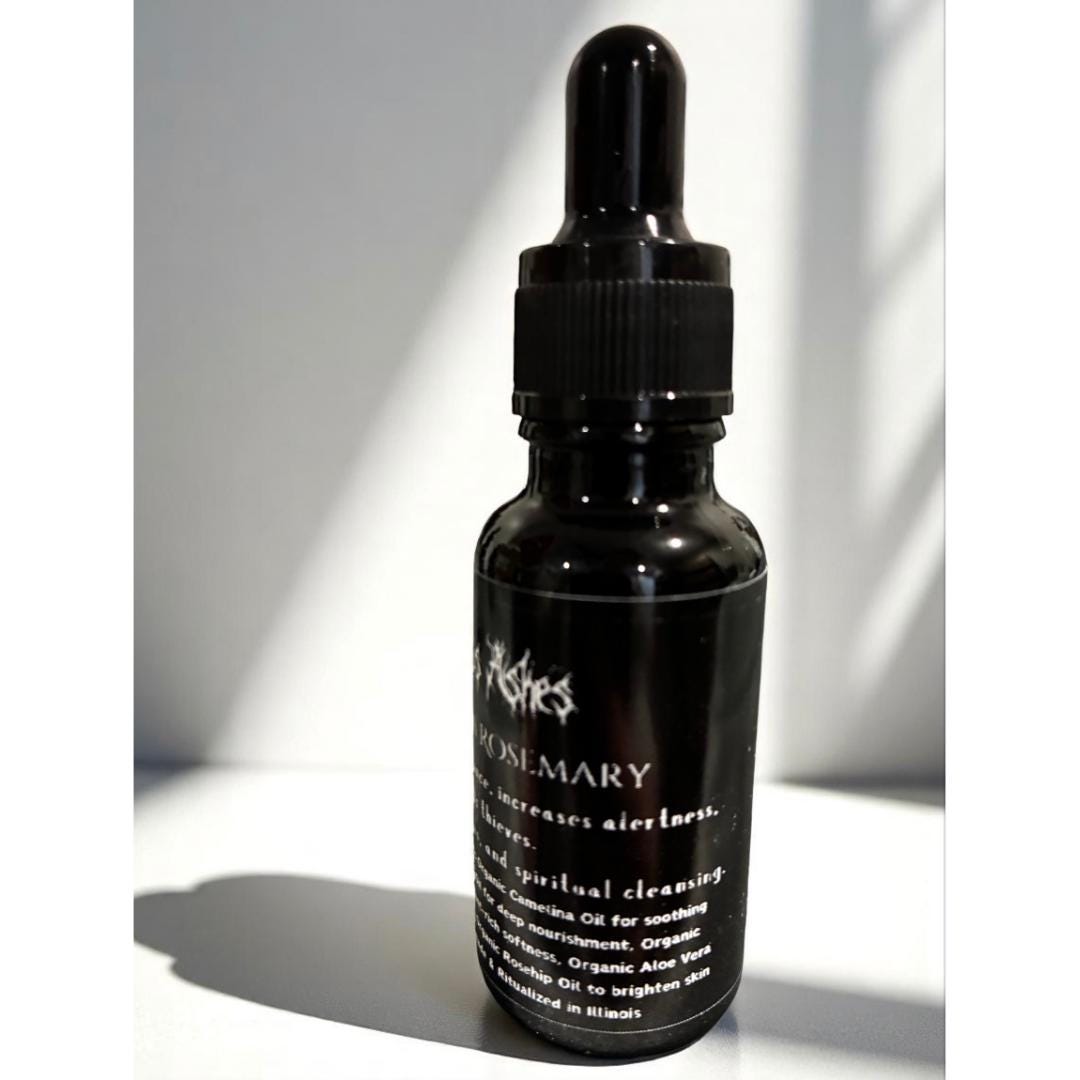 Awareness Rosemary Ritual Oil for Energy Purification, Spiritual Protection, Aura Clarity, and Witchcraft Use