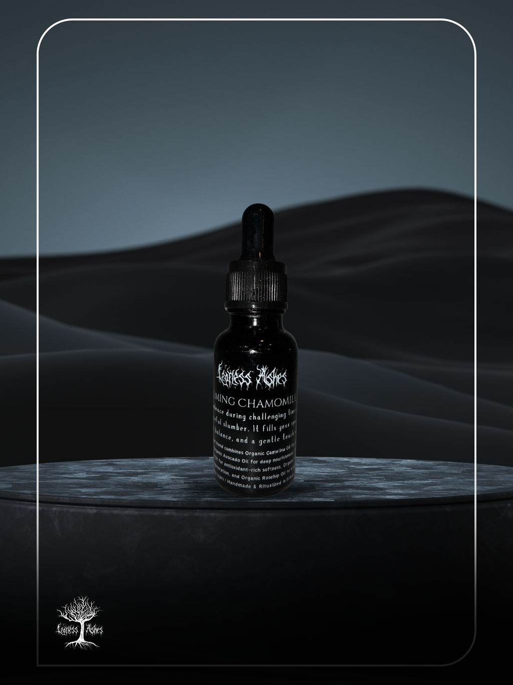 Calming anointing oil for grounding, protection, and quiet moments