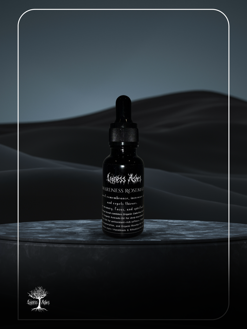 Awareness Rosemary Ritual Oil for Energy Purification, Spiritual Protection, Aura Clarity, and Witchcraft Use