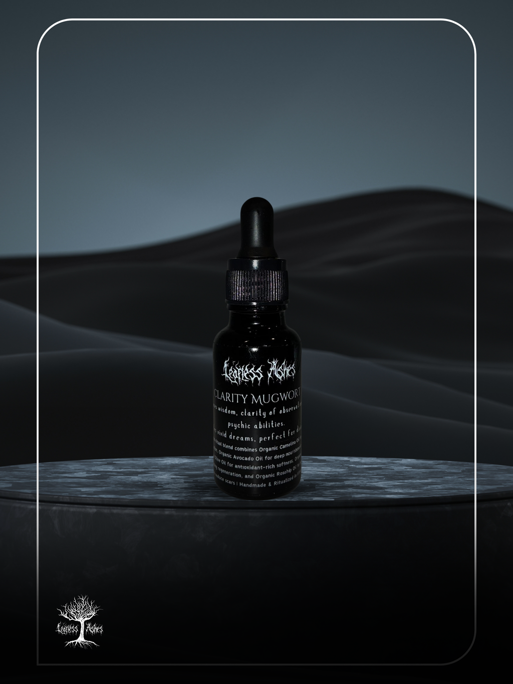 Clarity anointing oil for divination, spiritual focus, and inner sight