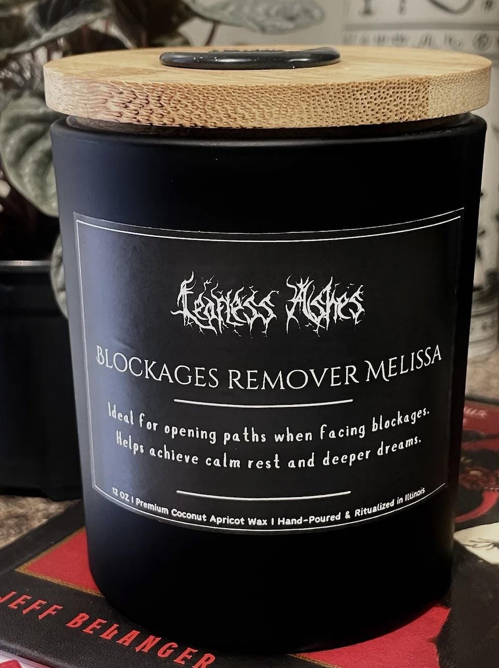 Blockage Remover Candle for Spiritual Cleansing and Path Opening