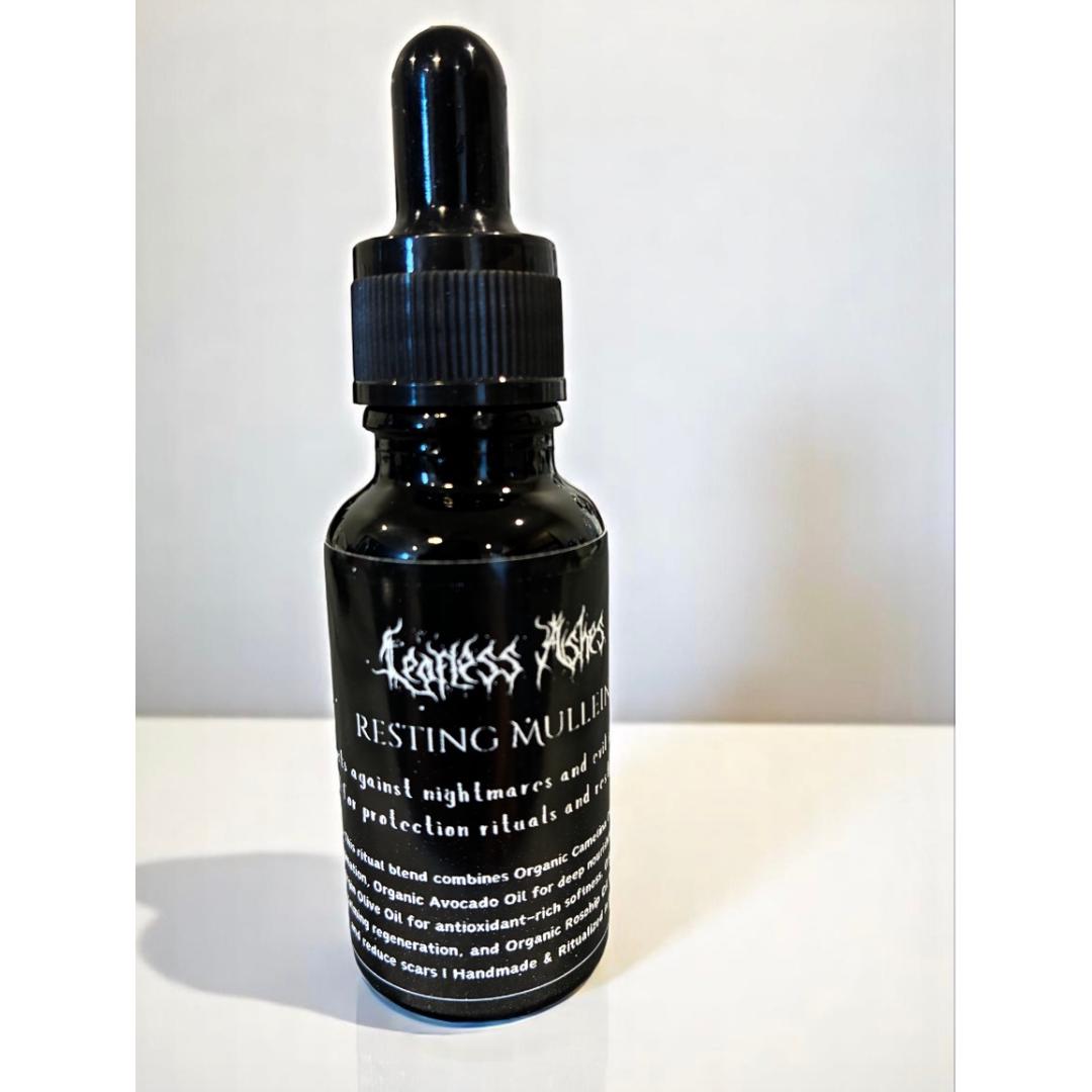 Ritual oil to protect against nightmares, psychic attacks, and restless sleep