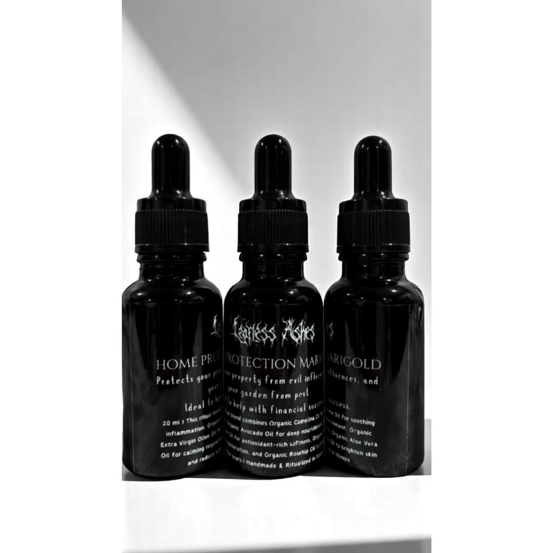 Home blessing oil for warding off negativity and attracting financial prosperity