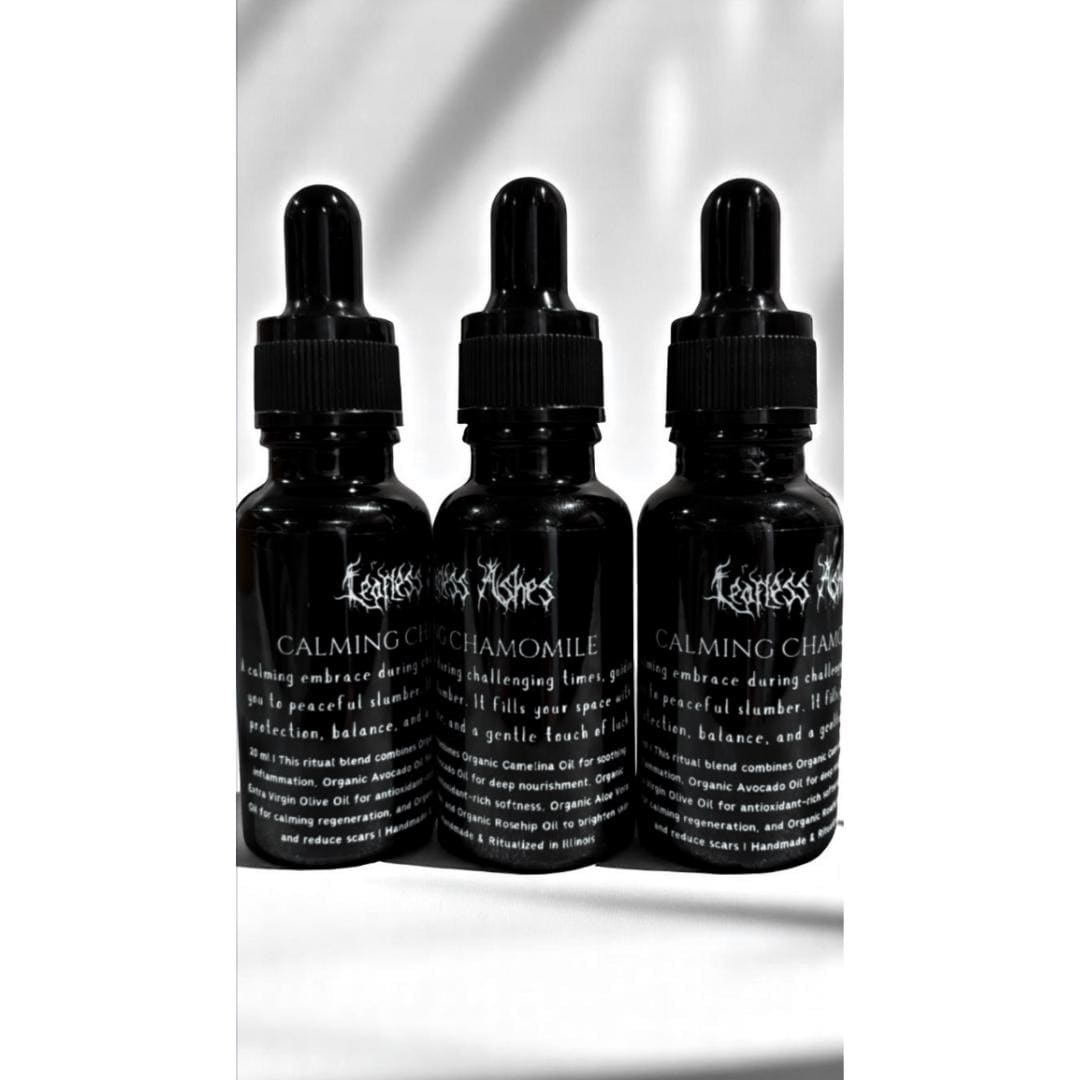Calming anointing oil for grounding, protection, and quiet moments