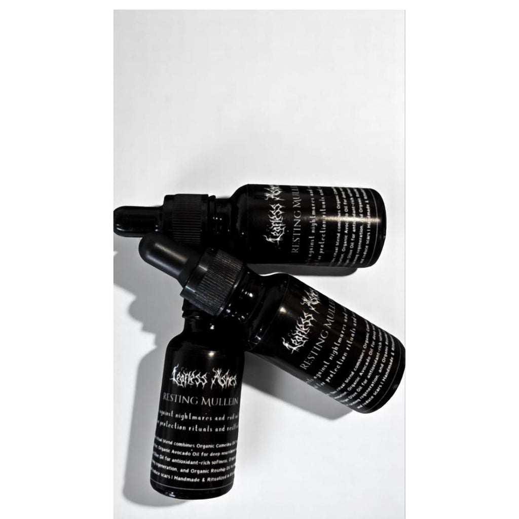 Ritual oil to protect against nightmares, psychic attacks, and restless sleep