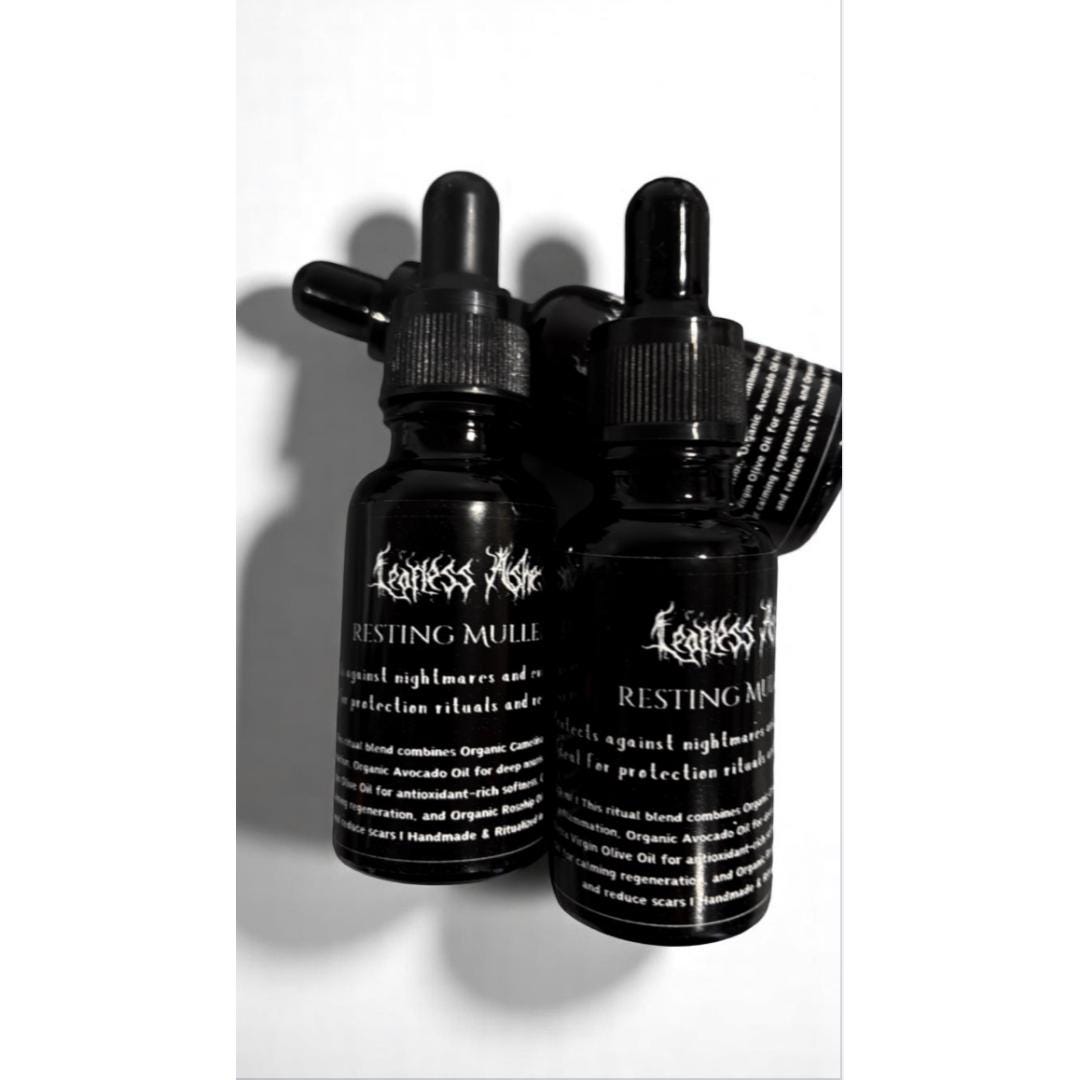 Ritual oil to protect against nightmares, psychic attacks, and restless sleep