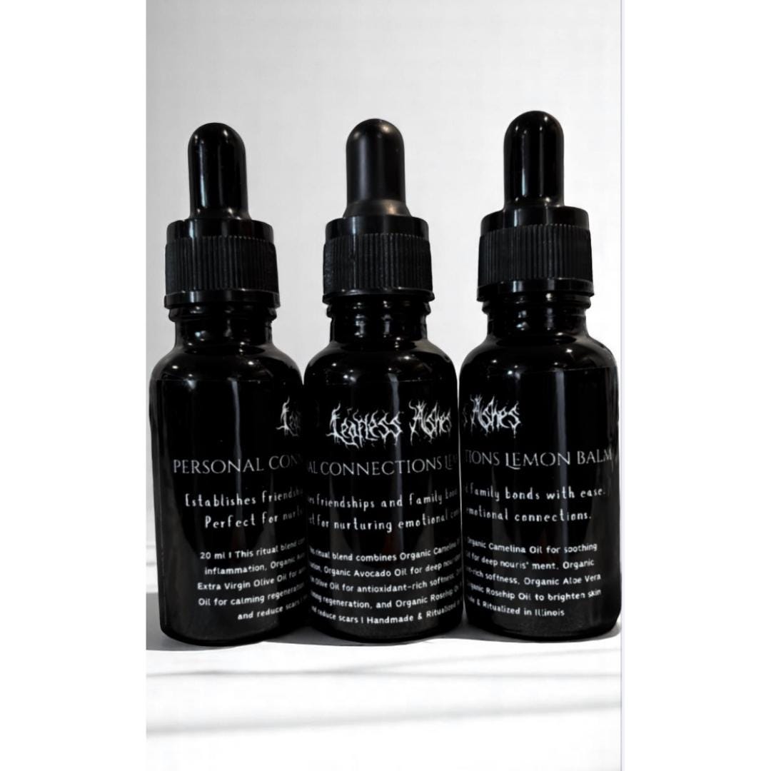 Spell oil for love, empathy, and deep energetic connection