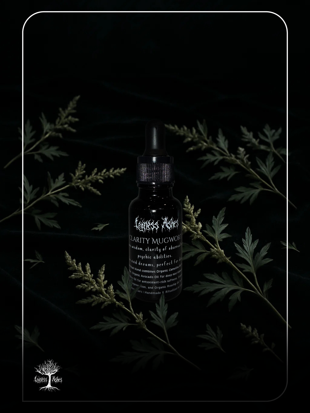 Clarity anointing oil for divination, spiritual focus, and inner sight