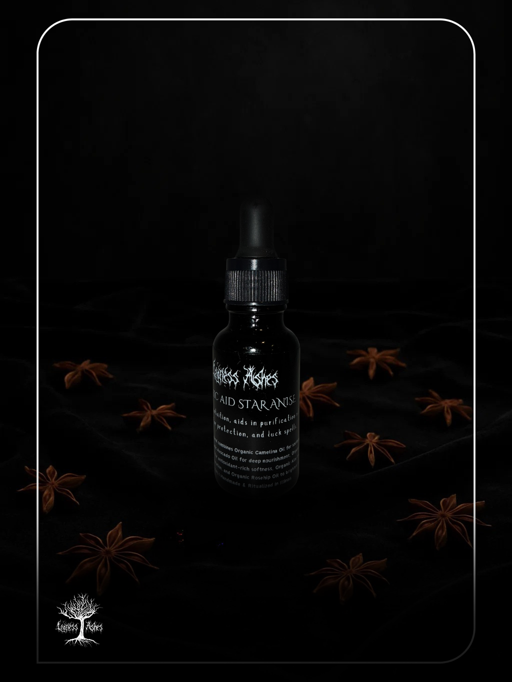 Ritual oil for psychic clarity, spiritual protection and intuitive power - Star Anise