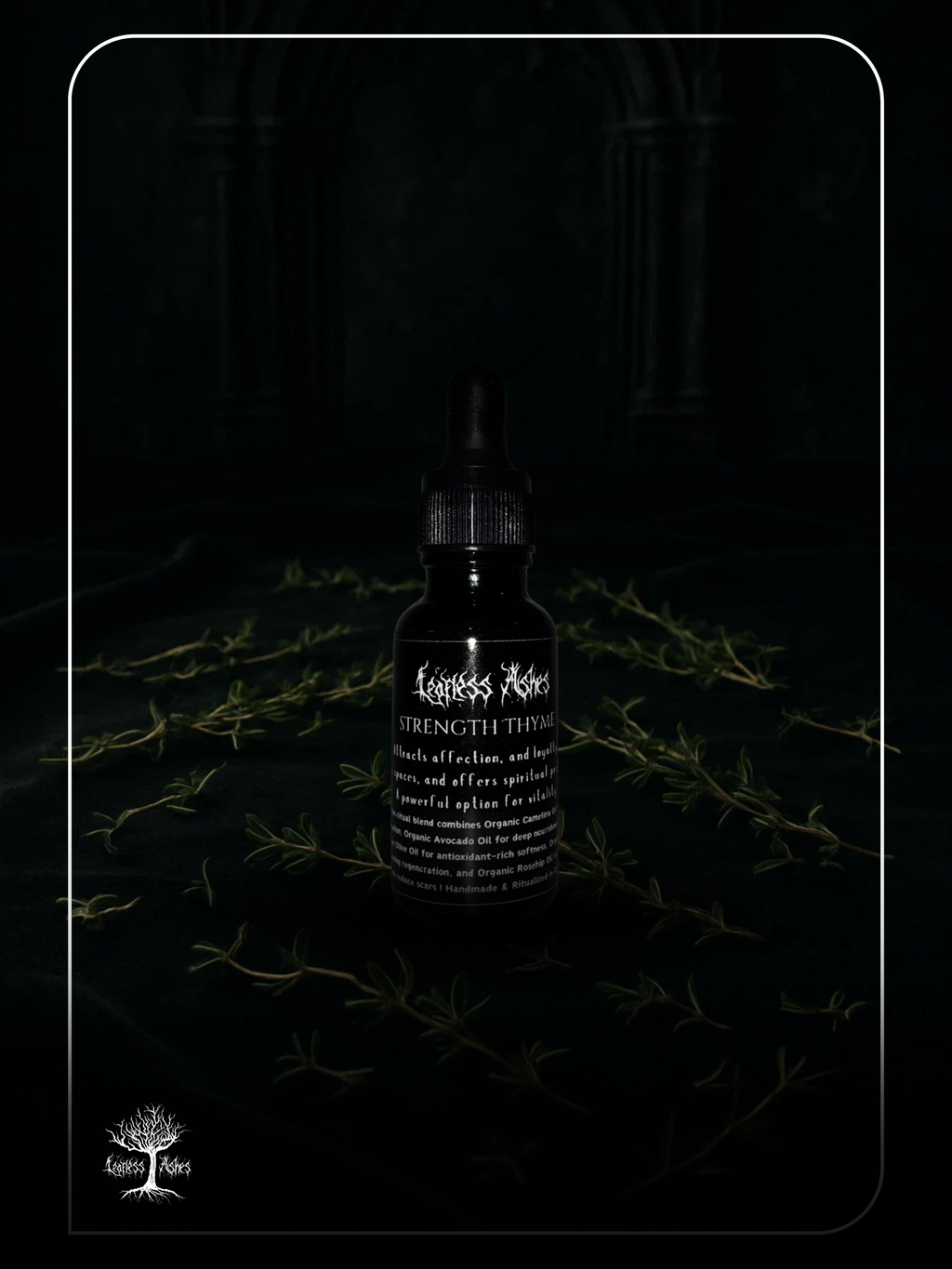 Ritual oil for spiritual strength, loyalty, and emotional balance - Thyme