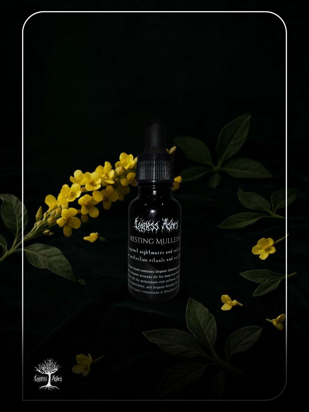 Ritual oil to protect against nightmares, psychic attacks, and restless sleep