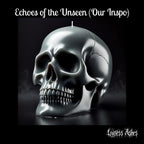 Dark Aesthetic Skull Candle for Home or Gift (Unscented)