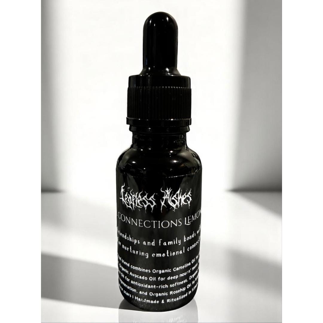 Spell oil for love, empathy, and deep energetic connection