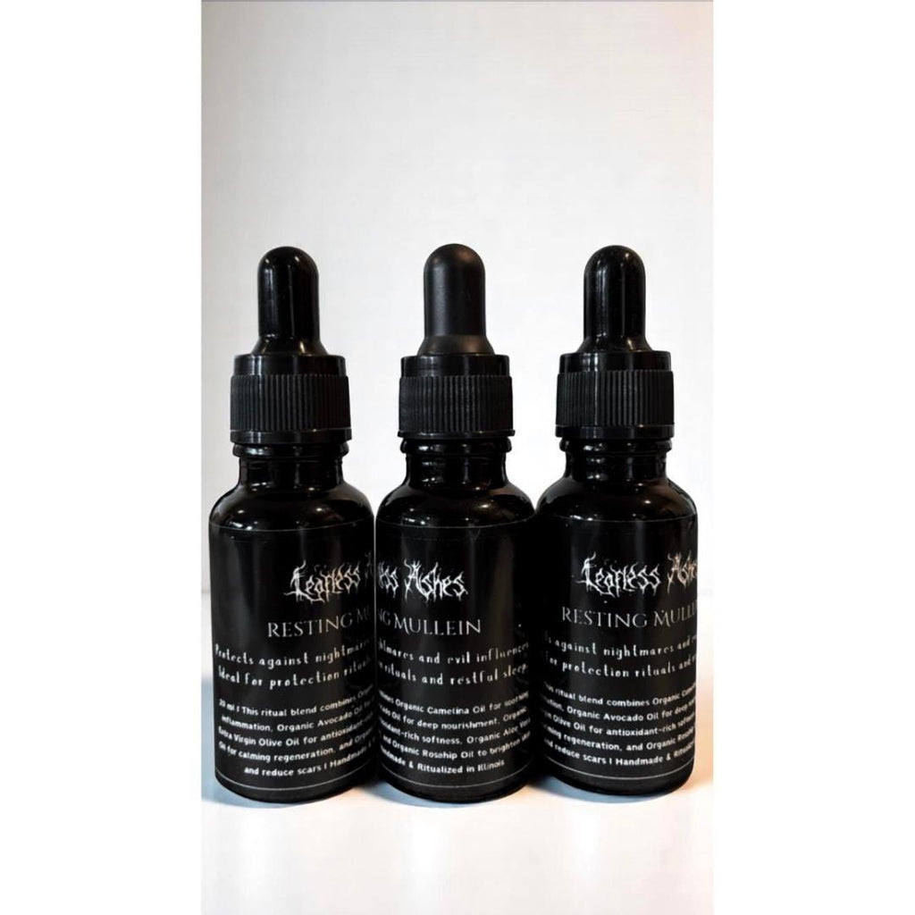 Ritual oil to protect against nightmares, psychic attacks, and restless sleep