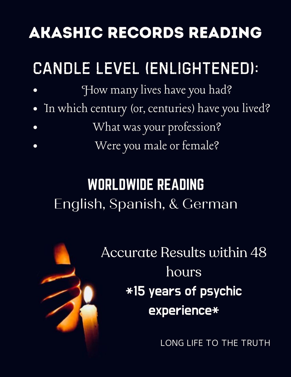 Akashic Records Reading Mach Tier