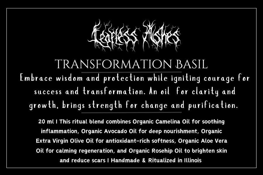 Transformation spell oil for witches seeking growth, protection, and empowerment
