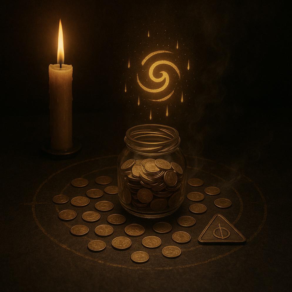 Money Rain Spell -  Call the Storm -  Drench your life in Wealth - Powerful ritual to attract money quickly - Spell for financial overflow