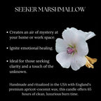 Psychic awakening candle for clarity and intuition