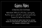 Strength Thyme - Ritual Bath Salt for vitality, loyalty & spiritual protection