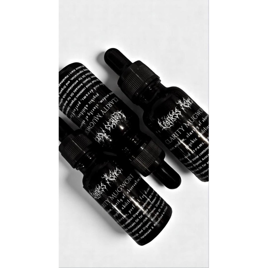 Clarity anointing oil for divination, spiritual focus, and inner sight