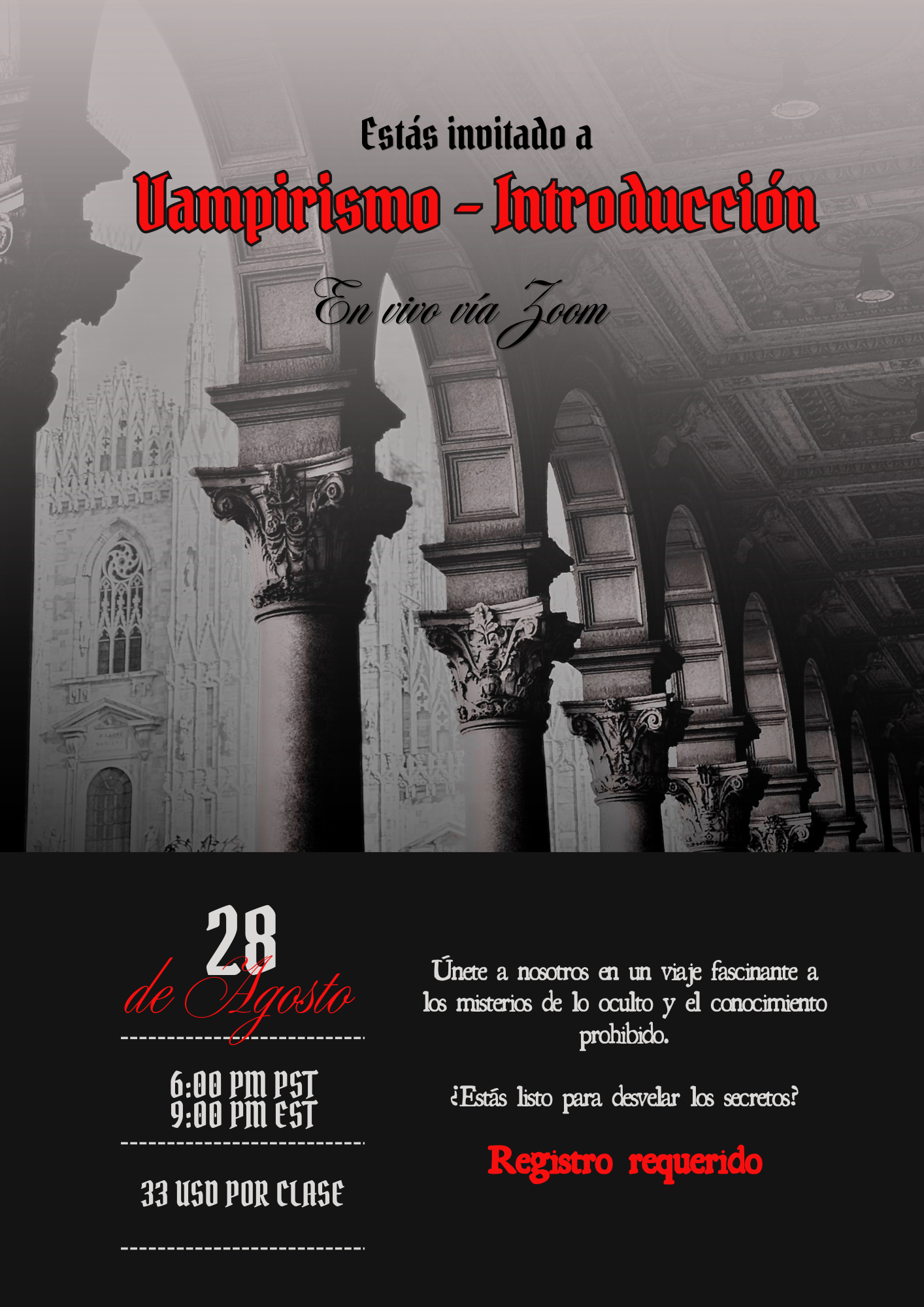 Vampirismo - Introducción (Español) Agosto 28