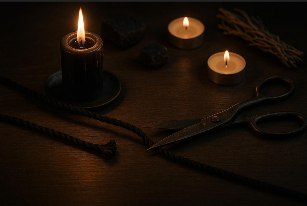 Energetic Cord Cutting - Release What No Longer Serves - Soul tie removal spell for healing and release - Powerful witchcraft cord cutting